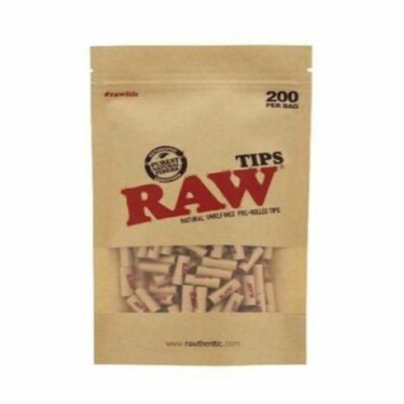 Prerolled Tips von RAW: Praktische Filtertips für ein optimiertes und einfaches Raucherlebnis.