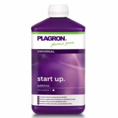 Start Up von Plagron: Gib deinen jungen Pflanzen einen gesunden Start mit diesem stimulierenden Wachstumsmittel.