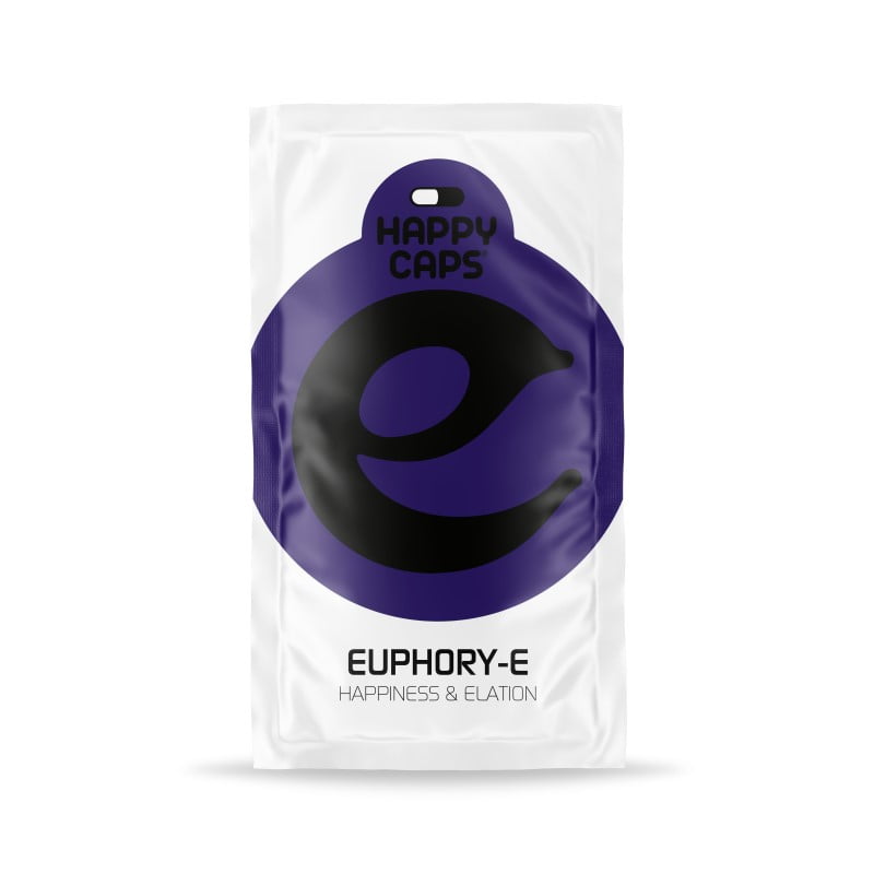 Euphor-E von Happy Caps - Erlebe gesteigerte Euphorie und positive Stimmung mit Euphor-E Kapseln. Eine natürliche Formel, um dein Glück und Wohlbefinden zu fördern.