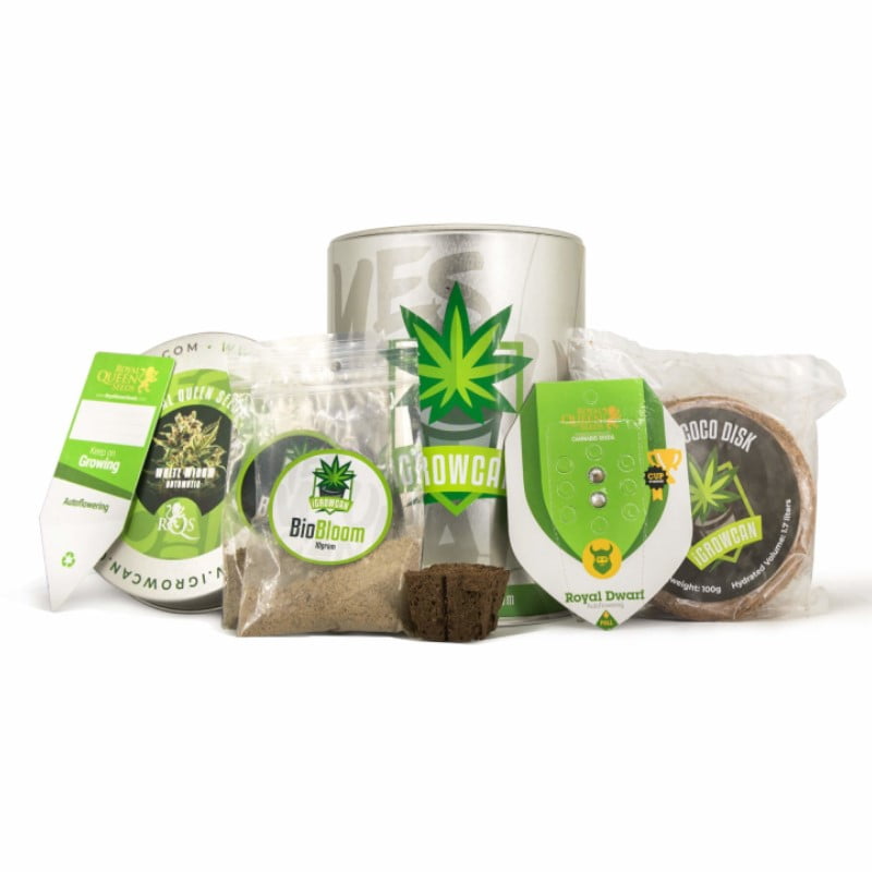 iGrowCan Anzuchtkit - Starten Sie Ihr erfolgreiches Anbauabenteuer mit dem iGrowCan-Anzuchtkit für Zuhause. Einfach, effizient und geeignet für eine selbstblühende Cannabispflanze.