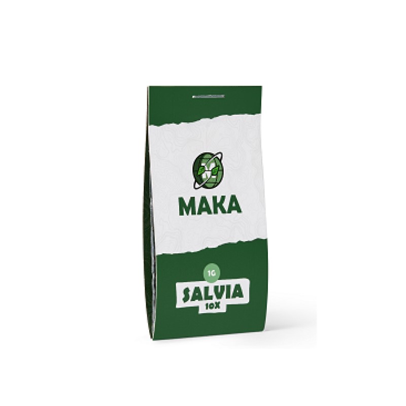 Salvia 10x Extrakt von Maka - Erleben Sie die einzigartigen Eigenschaften dieses Extrakts für eine bereichernde und bewusstseinsverändernde Reise.