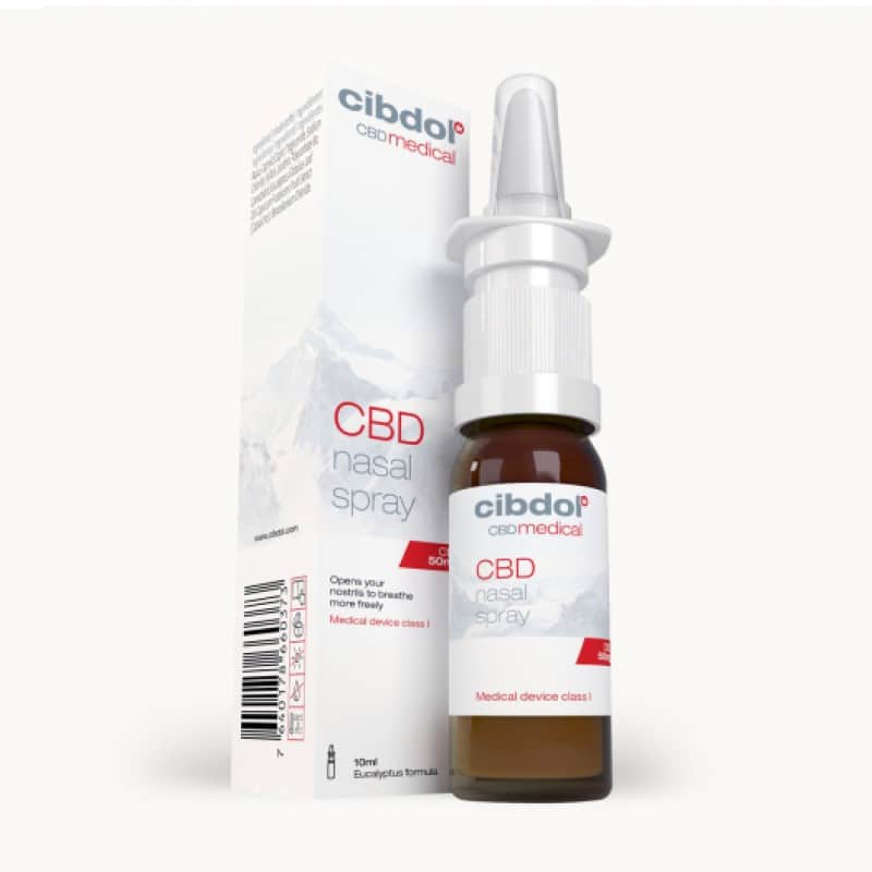 CBD Nasenspray von Cibdol - Eine praktische und diskrete Möglichkeit, CBD zu verwenden. Erfahre die Vorteile von CBD mit unserem Nasenspray von Cibdol.