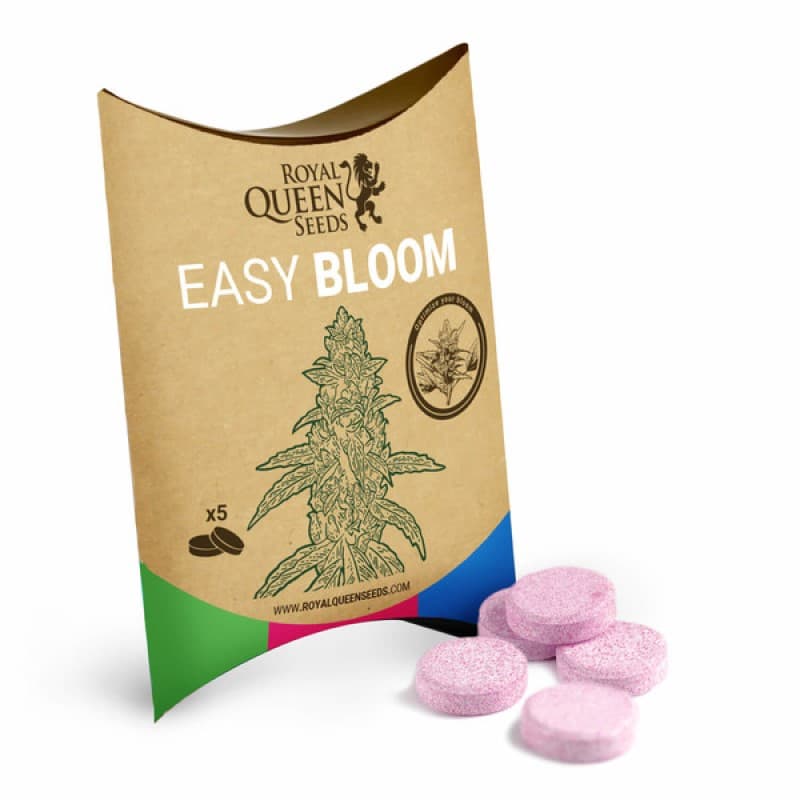 Bloom Booster Tabletten von Royal Queen Seeds - Steigern Sie die Blüte mit praktischen Tabletten für bessere Erträge. Entdecken Sie die Kraft der Bloom Booster Tabletten.