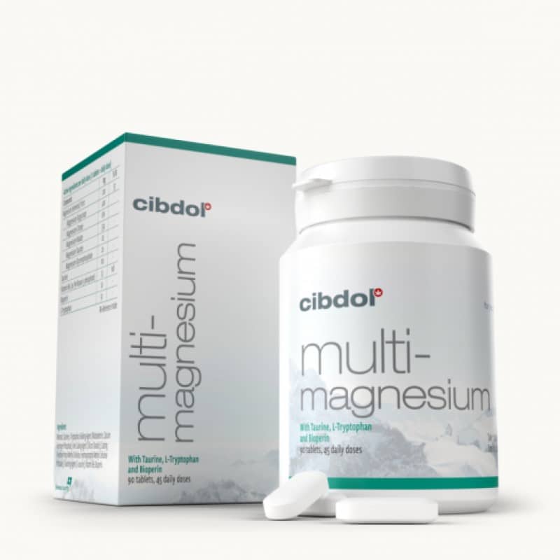 Multi Magnesium Supplement von Cibdol - Unterstützen Sie Ihre Gesundheit mit dem Multi Magnesium Supplement von Cibdol. Entdecken Sie die Vorteile von Magnesium für das Wohlbefinden.